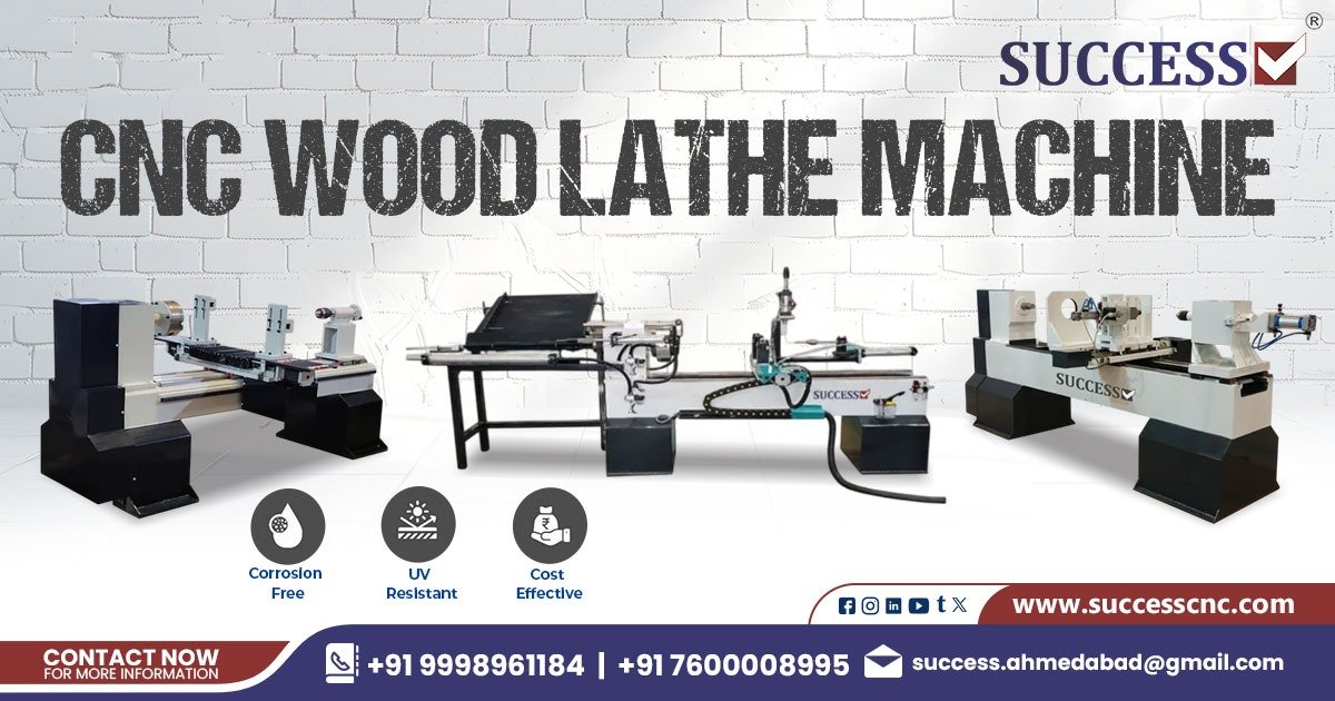 CNC Wood Lathe Machine in Rajasthan