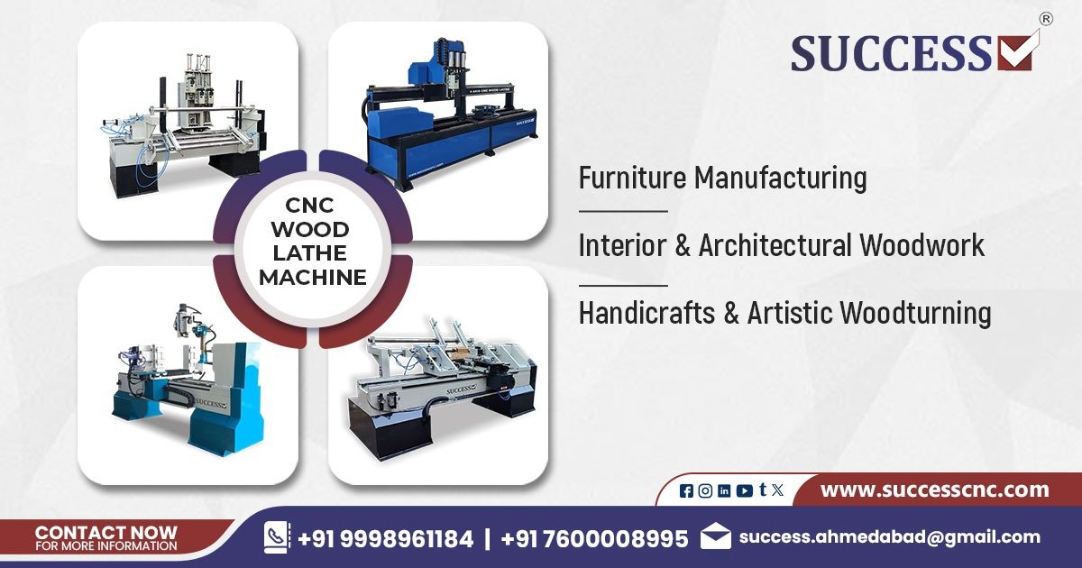 CNC Wood Lathe Machine in Bihar