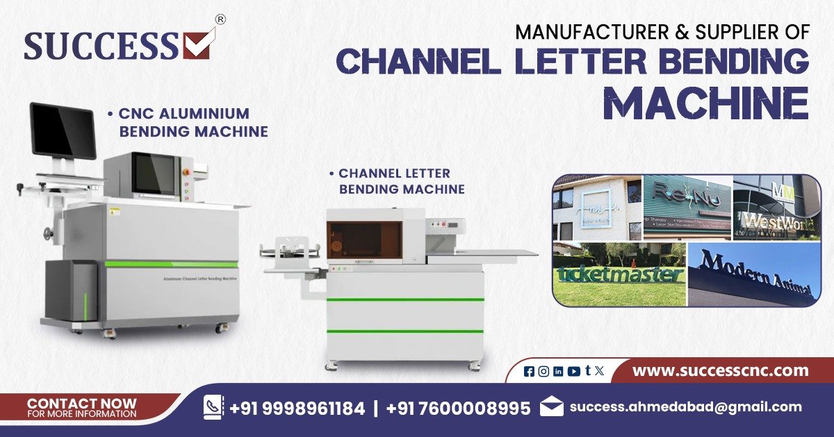 Channel Letter Bending Machine in Ahmedabad