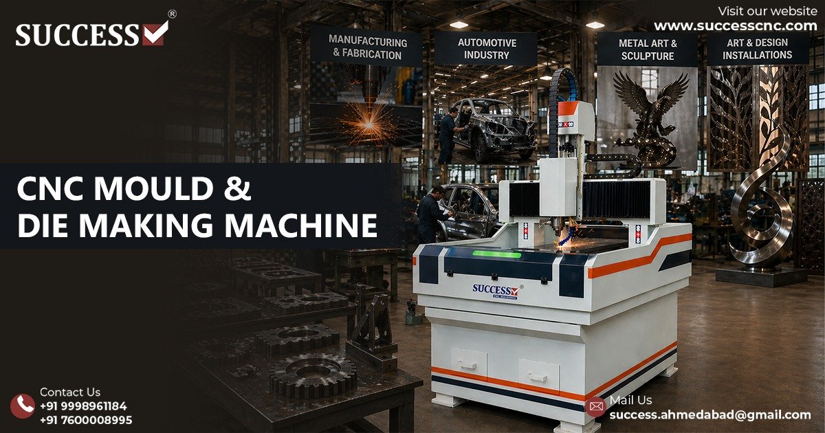 Automatic CNC Mould and Die Making Machine in Morbi
