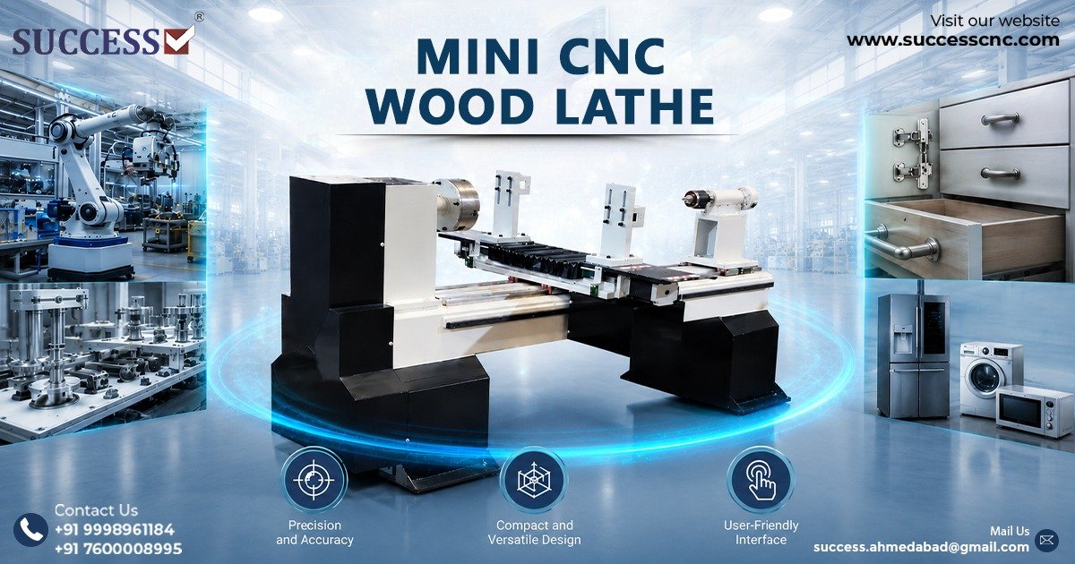 Top 10 Mini CNC Wood Lathe Supplier in Rajkot