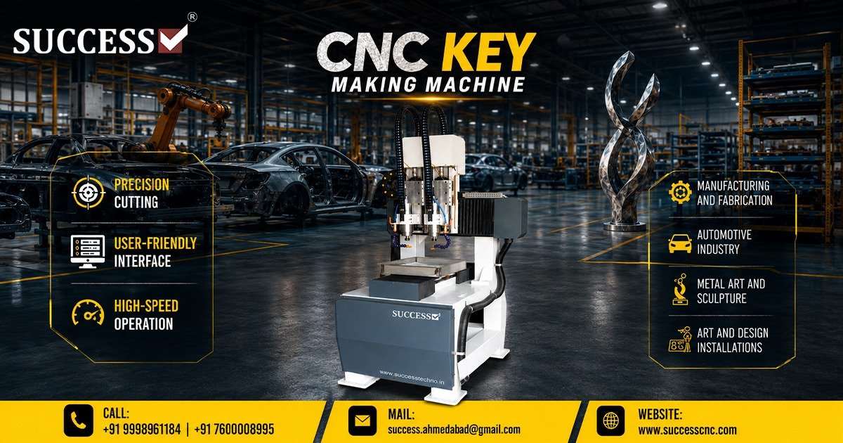 Best CNC Key Making Machine in Rajkot