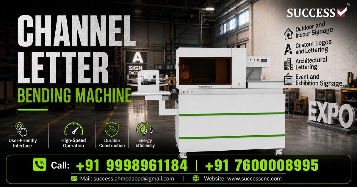 Top Channel Letter Bending Machine in Rajkot