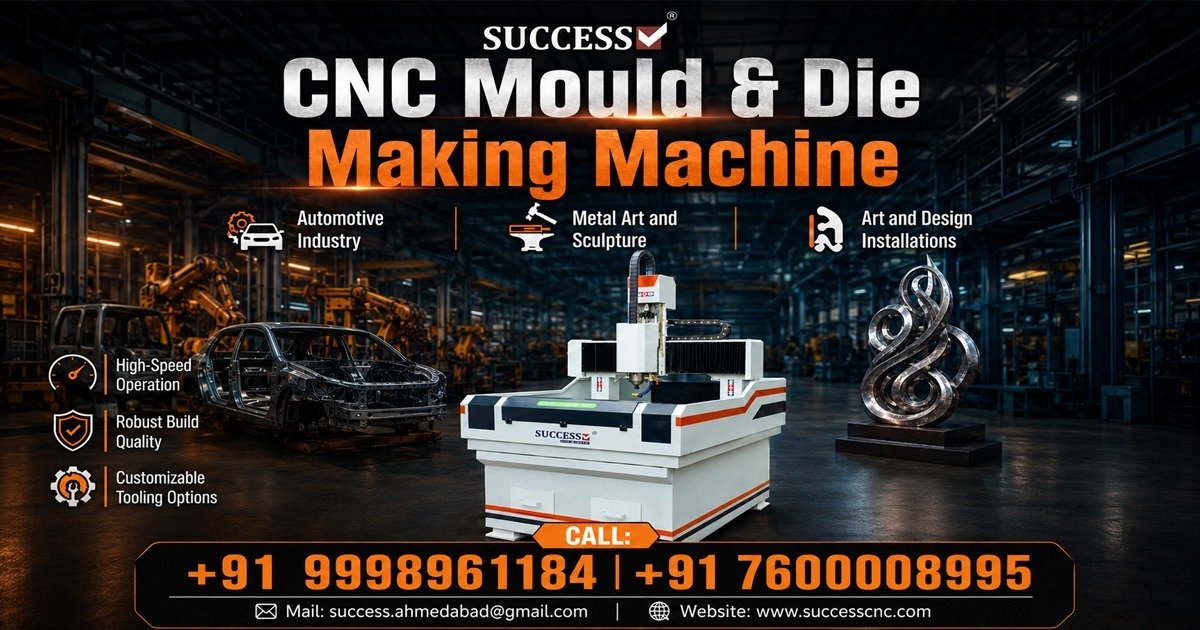 Popular CNC Mould and Die Making Machine in Vadodara