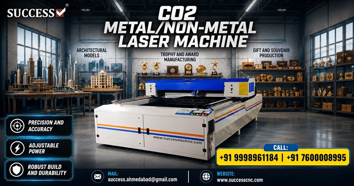 Popular Co2 Metal and Non-Metal Laser Machine in Vadodara
