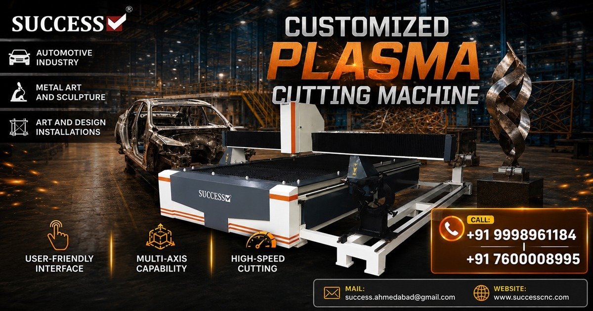 Top Customized Plasma Cutting Machine in Ahmedabad