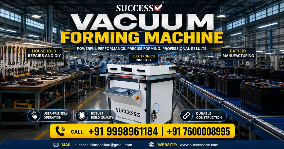 Top 10 Vacuum Forming Machine in Vadodara