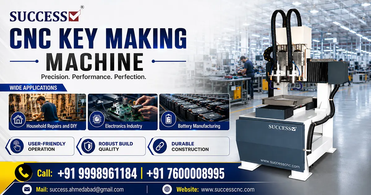 Premium CNC Key Making Machine in Ahmedabad