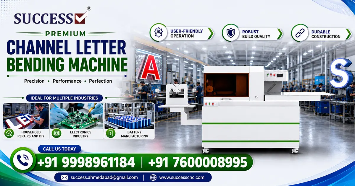 Premium Channel Letter Bending Machine in Morbi