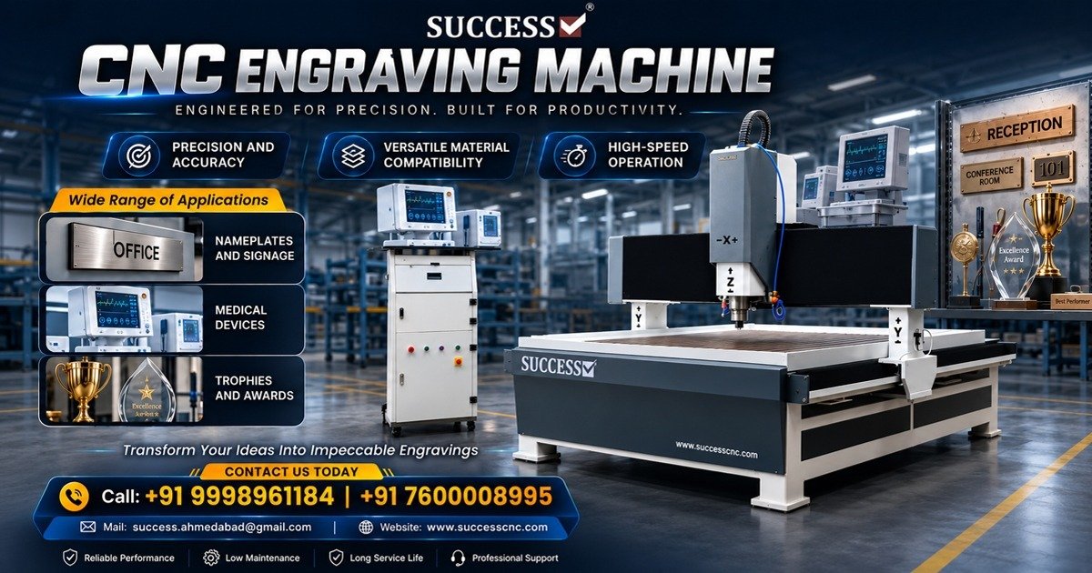 Premium CNC Engraving Machine in Vadodara
