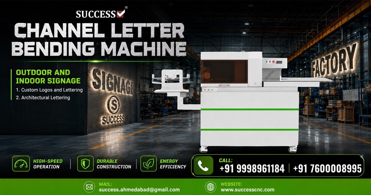 Best Channel Letter Bending Machine in Rajkot