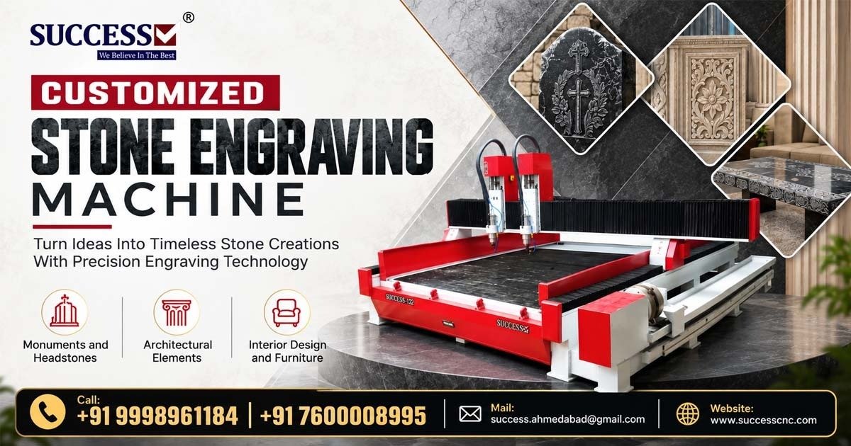 High-quality Customized Stone Engraving Machine in Vadodara