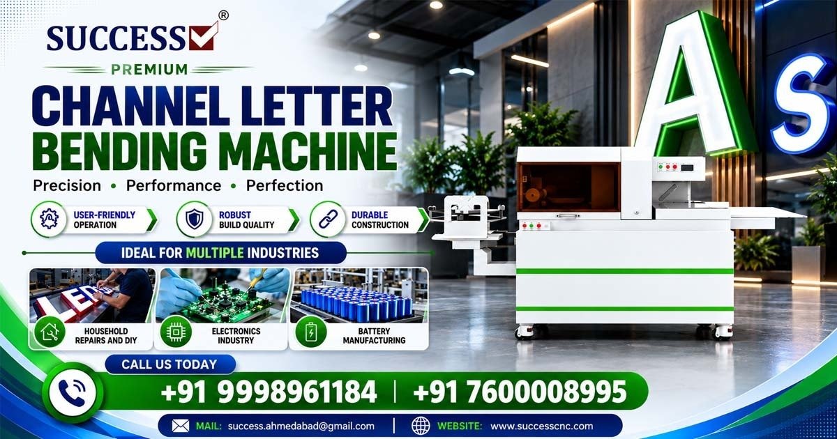 Top Channel Letter Bending Machine in Ahmedabad